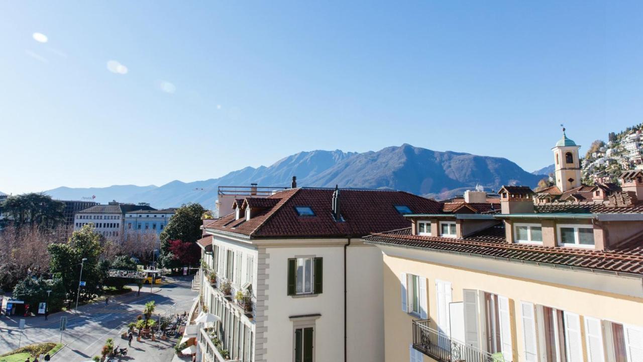 Hotel Du Lac Locarno Exteriör bild
