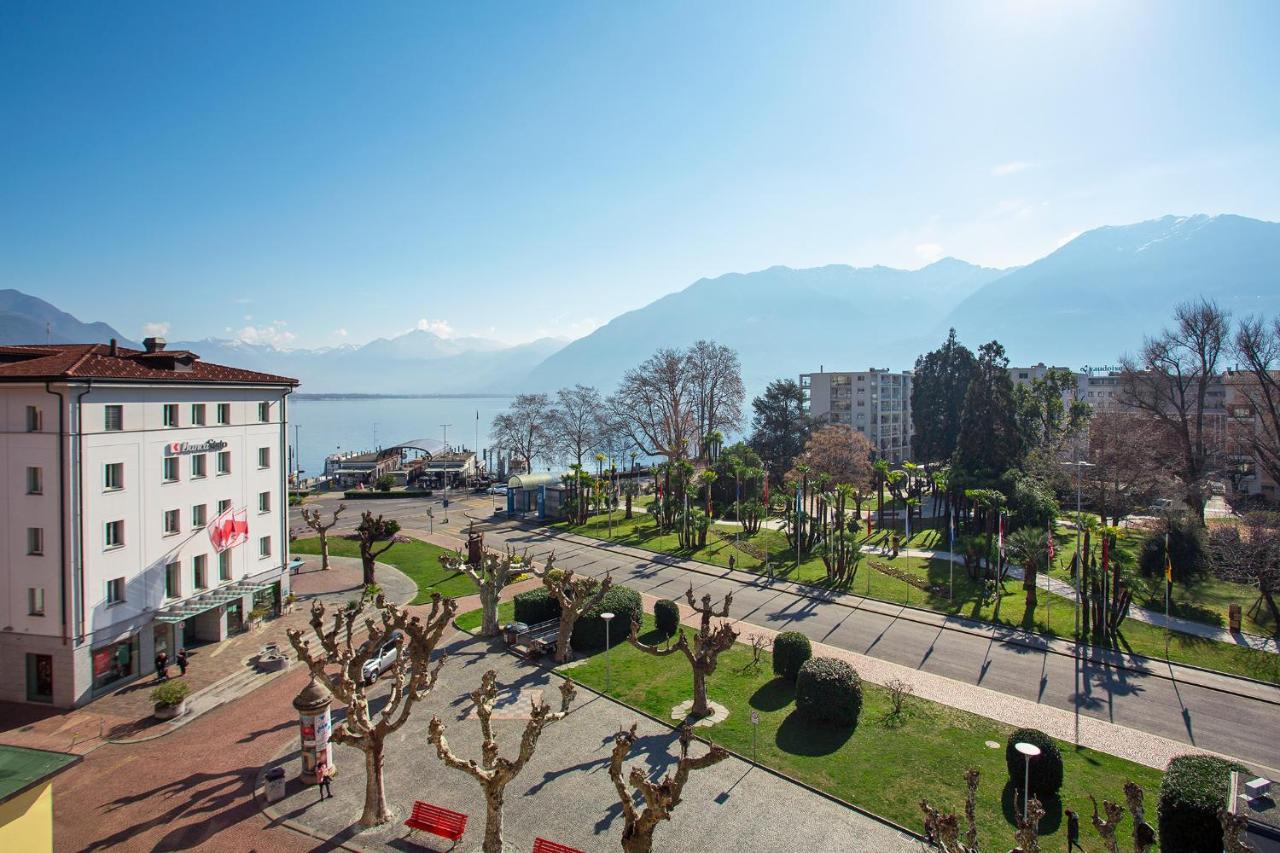 Hotel Du Lac Locarno Exteriör bild