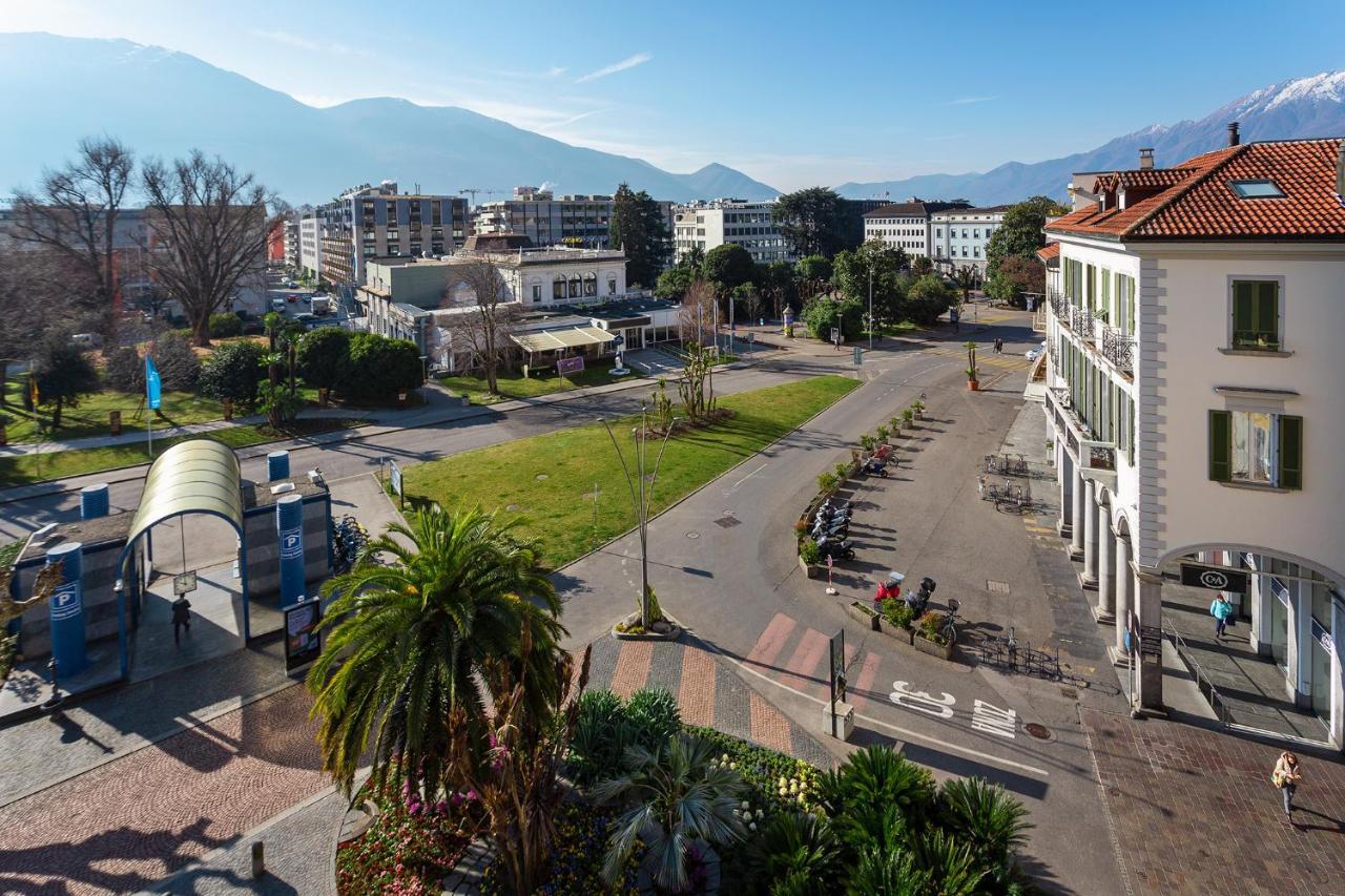 Hotel Du Lac Locarno Exteriör bild
