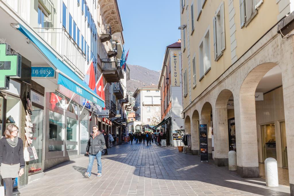 Hotel Du Lac Locarno Exteriör bild